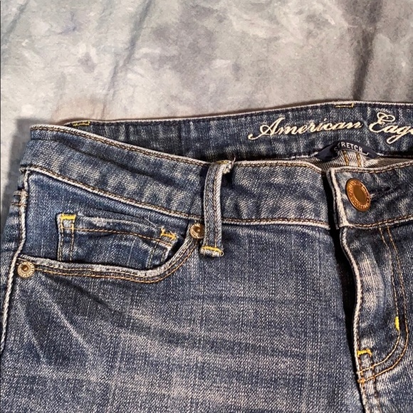 American Eagle Distressed Stretch Skinny Jeans - Picture 15 of 16
